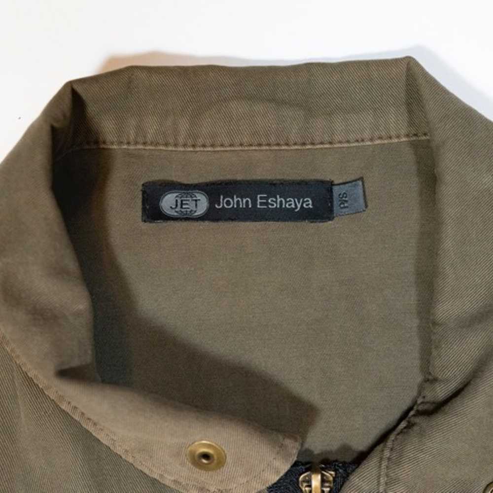 JET By John Eshaya Army Utility Cotton Jacket Bla… - image 2