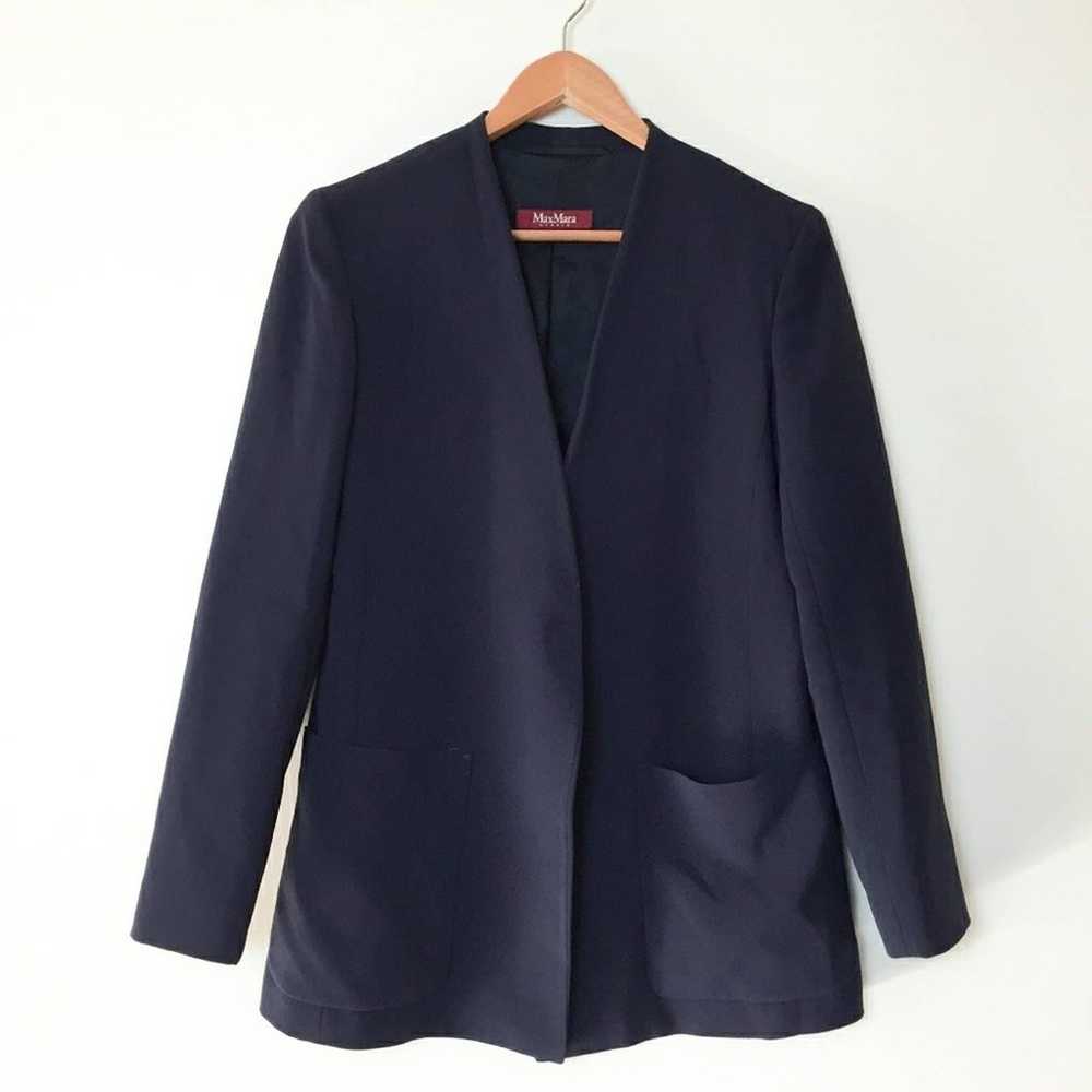MaxMara Button Front Structured Jacket - image 1