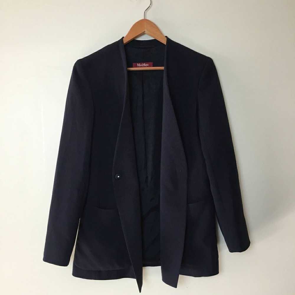 MaxMara Button Front Structured Jacket - image 2