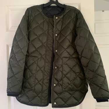 Theory Quilted Bomber Jacket