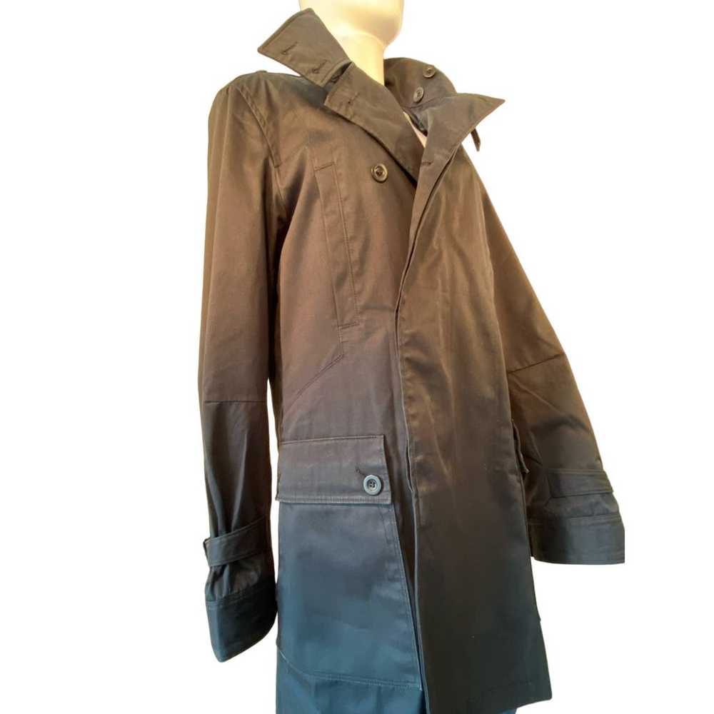 Reiss beautiful and stylish trench coat blue size… - image 5