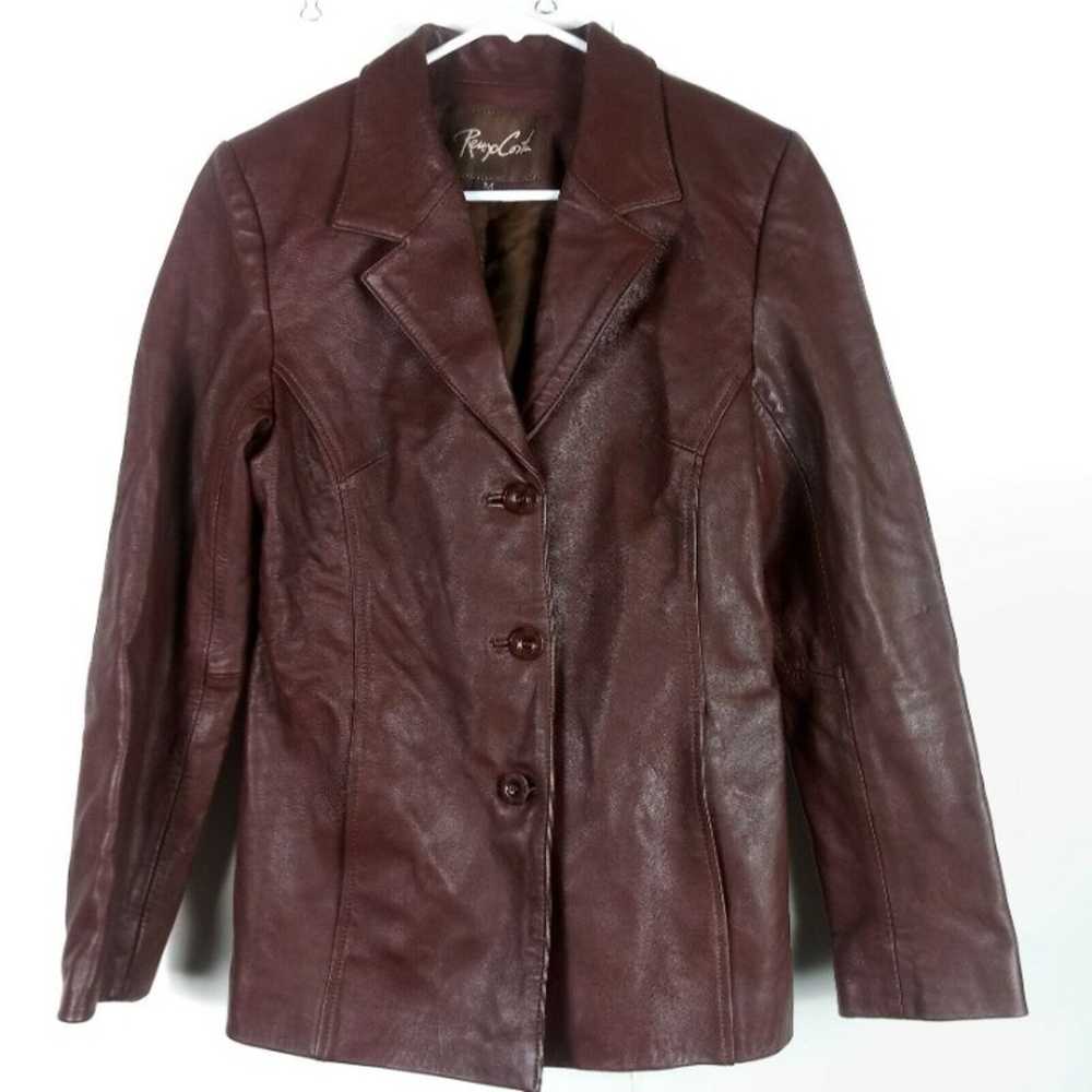 Renzo Costa Rare Genuine Leather Jacket - image 1