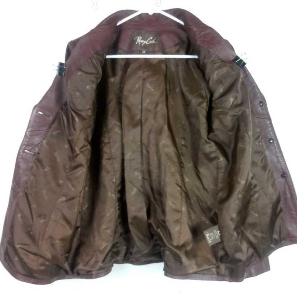 Renzo Costa Rare Genuine Leather Jacket - image 3