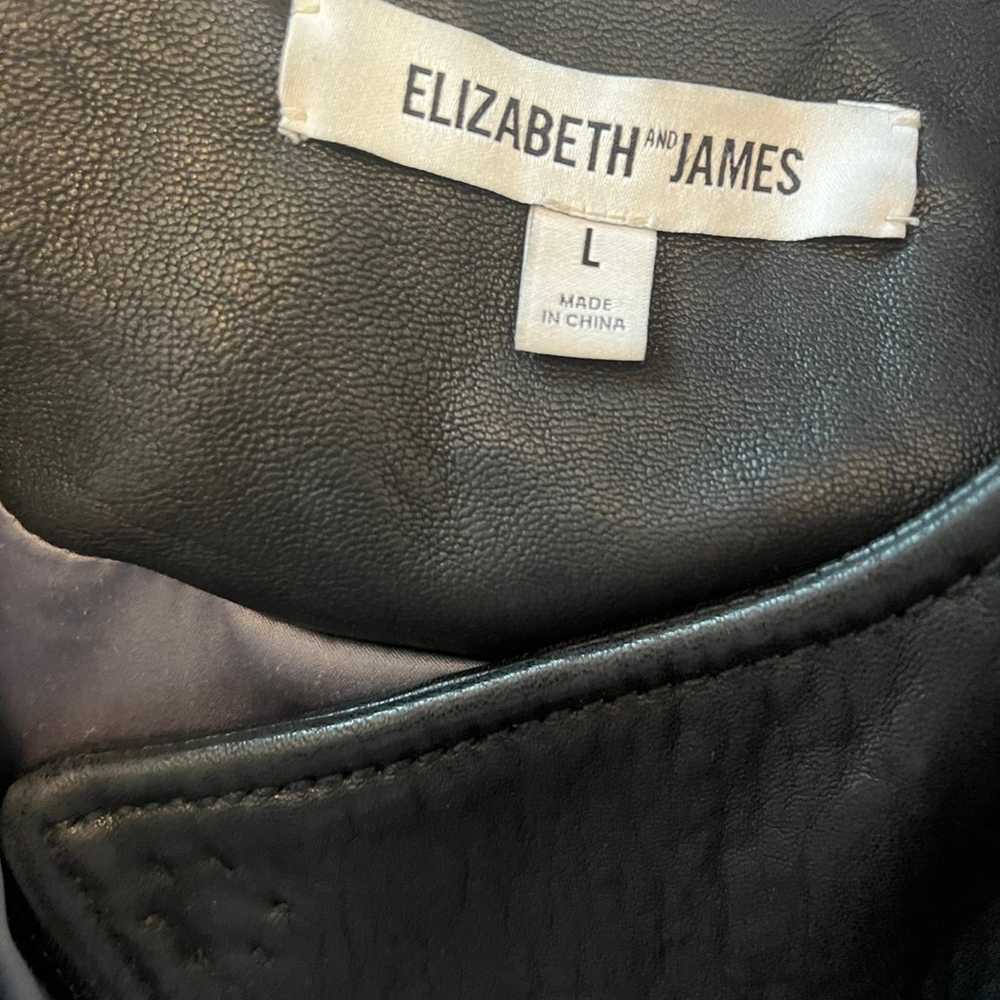 Elizabeth and James 100% leather jacket - image 5
