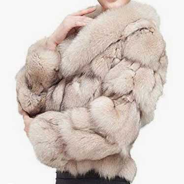 Fox fur jacket