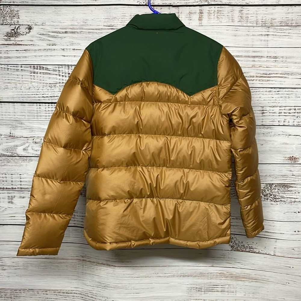 Patagonia Women's Bivy Puffer Jacket Green Gold L… - image 5