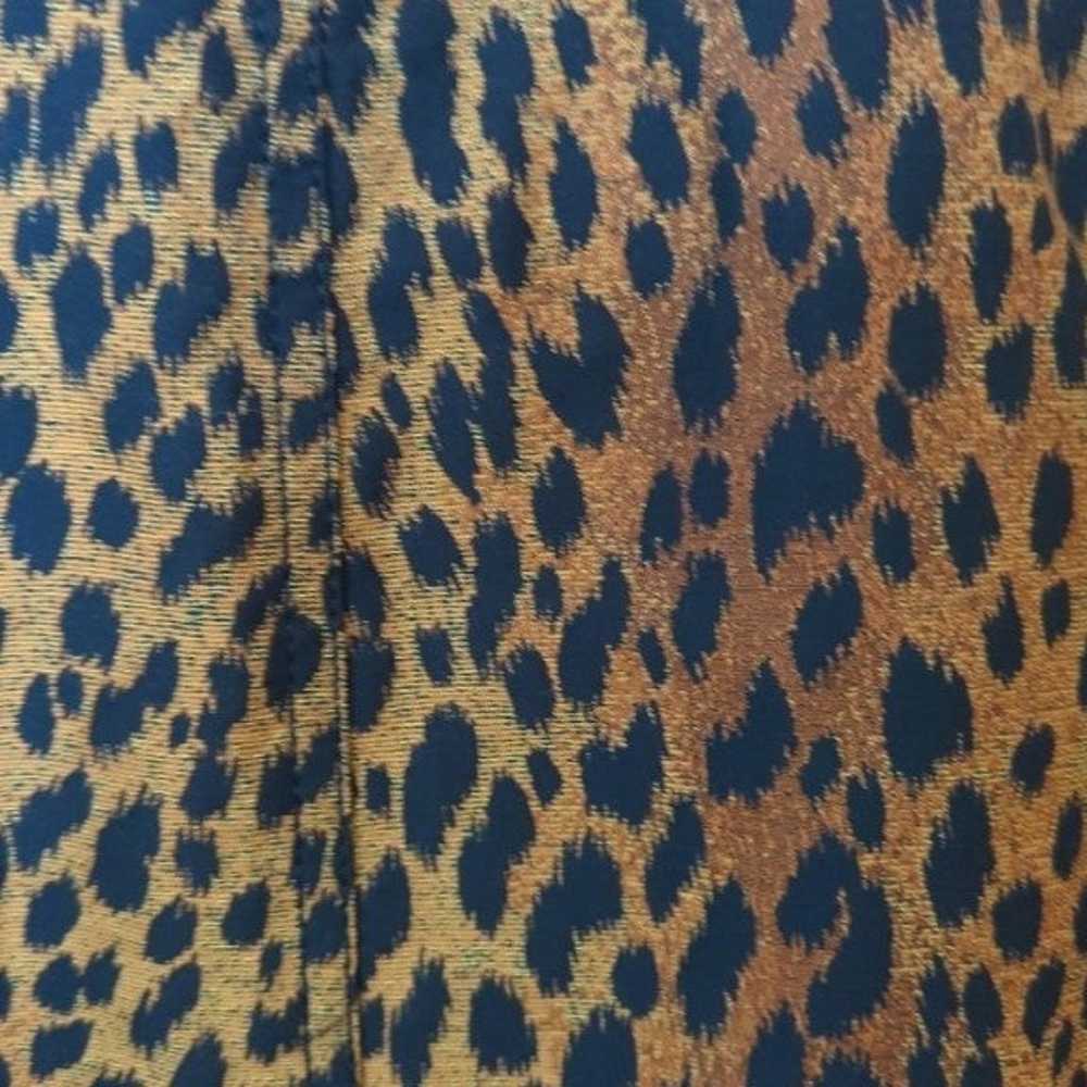 Women's jacket St John Collection cheetah print w… - image 3