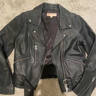 Wythe NY genuine lamb leather jacket