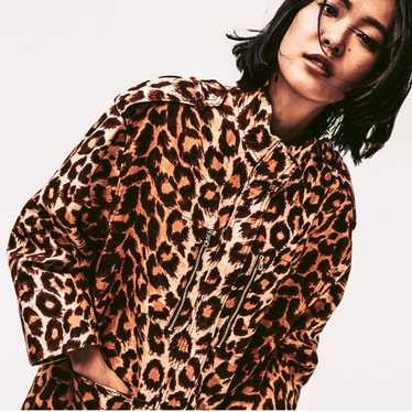 NWOT KATE SPADE panthera cheetah coat - image 1