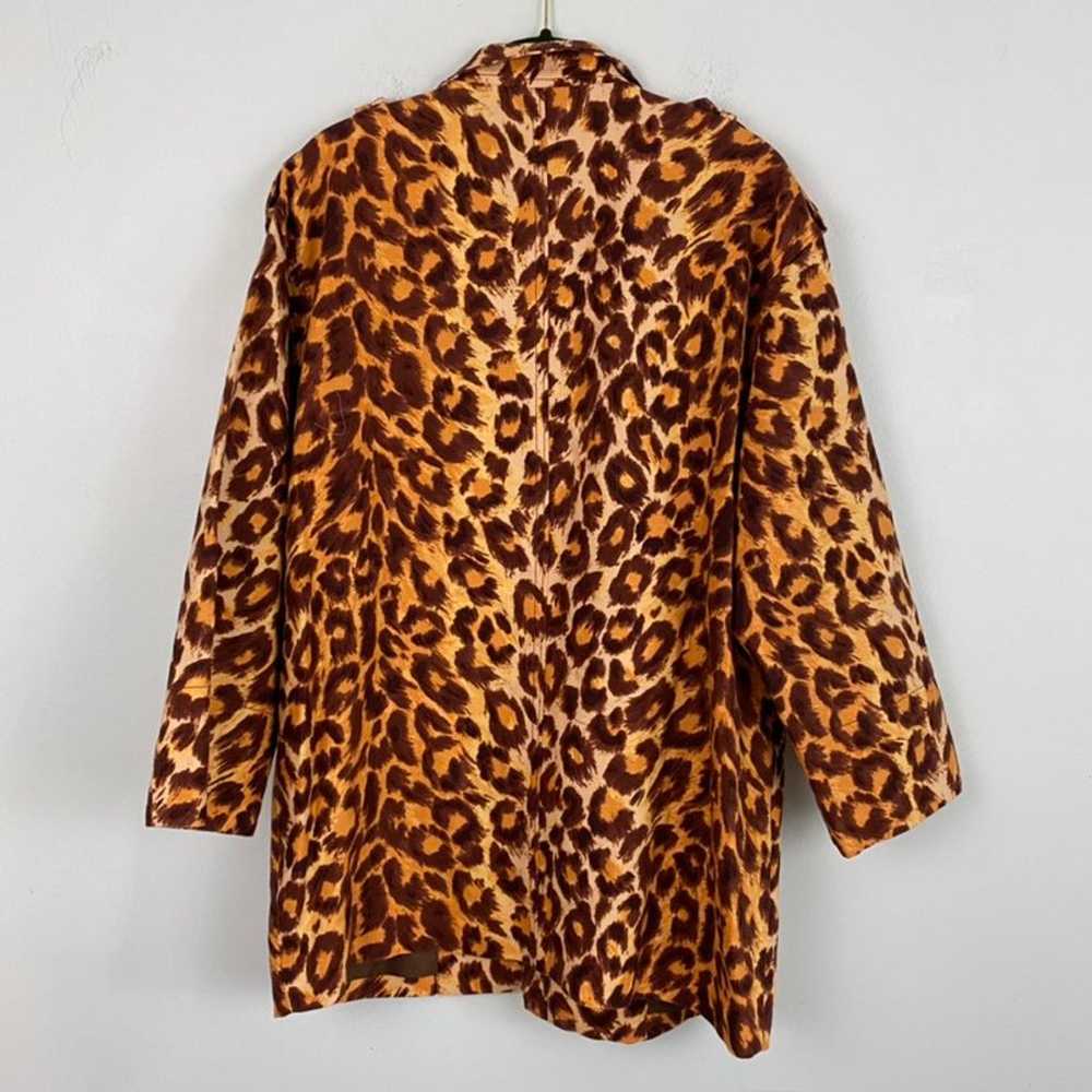 NWOT KATE SPADE panthera cheetah coat - image 7