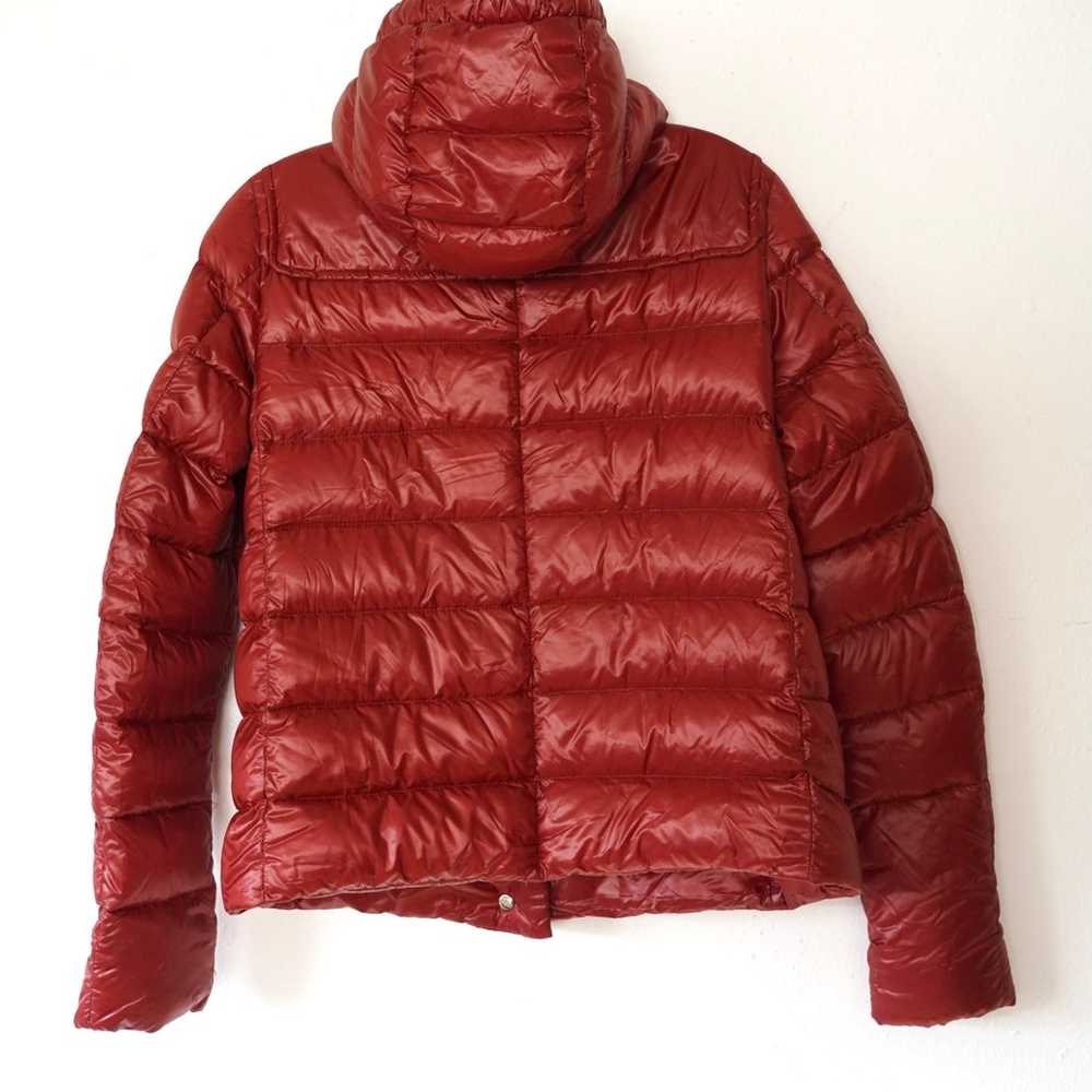 HERNO Polyamide Red Hooded Lightweight Down Jacke… - image 8