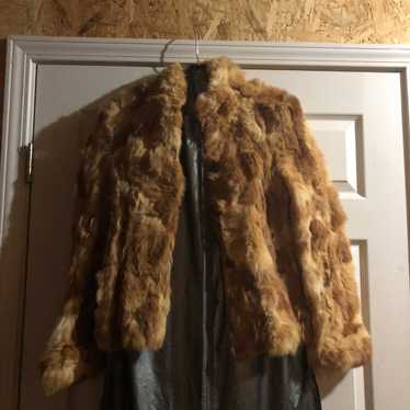 Authentic Rabbit Fur Coat