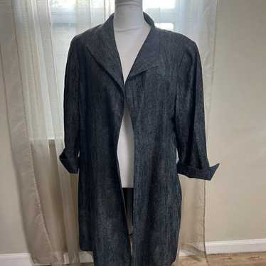 Eileen Fisher High Collar Coat