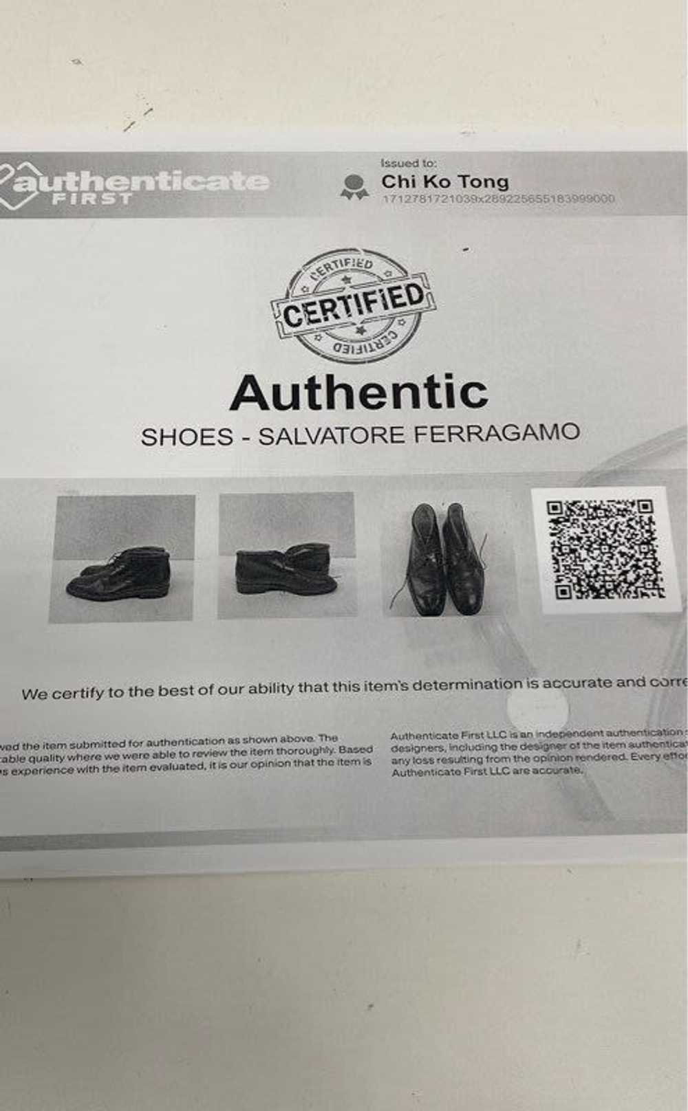 Salvatore Ferragamo Black boot Boot Men 8.5 - image 11