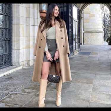 Zara Faux Fur Long Coat