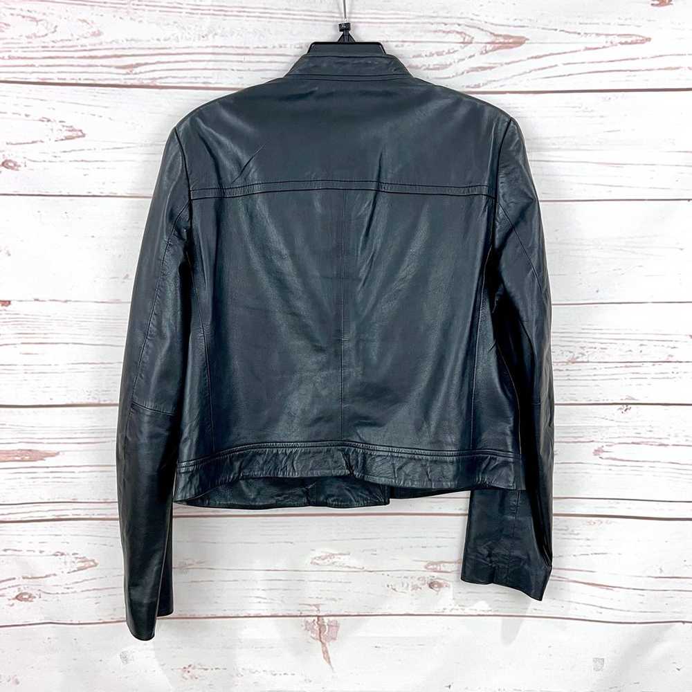 Michael Kors Authentic Lamb Leather Asymmetrical … - image 8