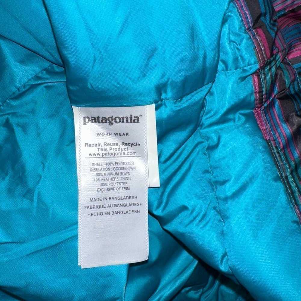 Patagonia women’s down sweater jacket puff Multic… - image 5
