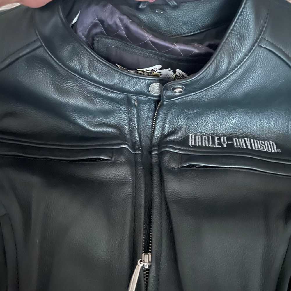Harley-Davidson leather jacket - image 3
