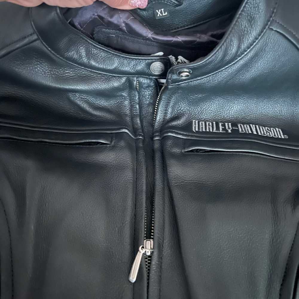 Harley-Davidson leather jacket - image 4