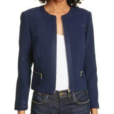 Ted Baker London Saahra Embroidered Crop Jacket