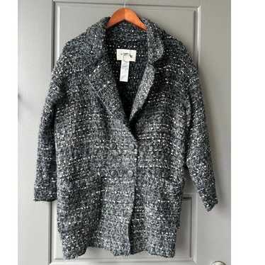 Isabel Marant Etoile tweed knit coat jacket size 0 - image 1