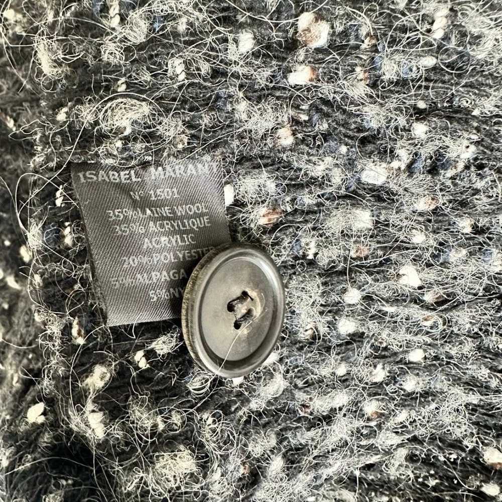 Isabel Marant Etoile tweed knit coat jacket size 0 - image 3