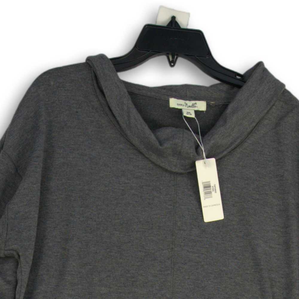 Unbranded NWT Simply Noelle Womens Gray Cowl Neck… - image 3
