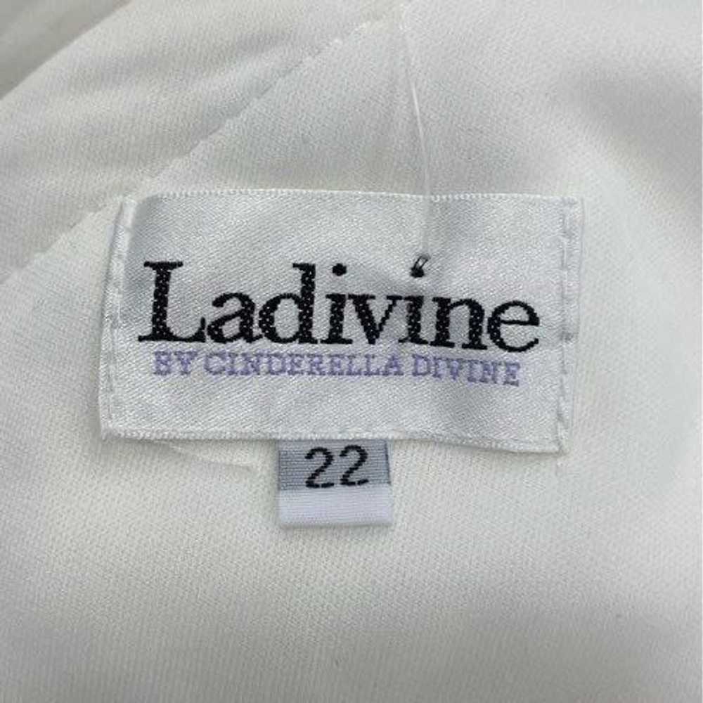 Ladivine by Cinderella Divine White Formal Dress … - image 5
