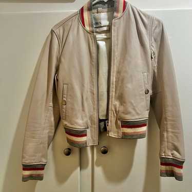 Doma Tan Leather Jacket