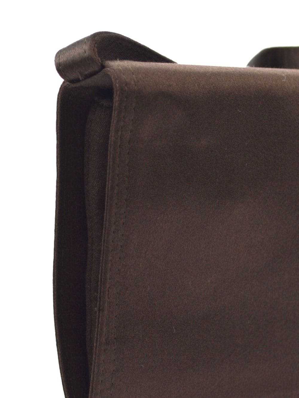 Prada Pre-Owned 1990-2000 flap shoulder bag - Bro… - image 3