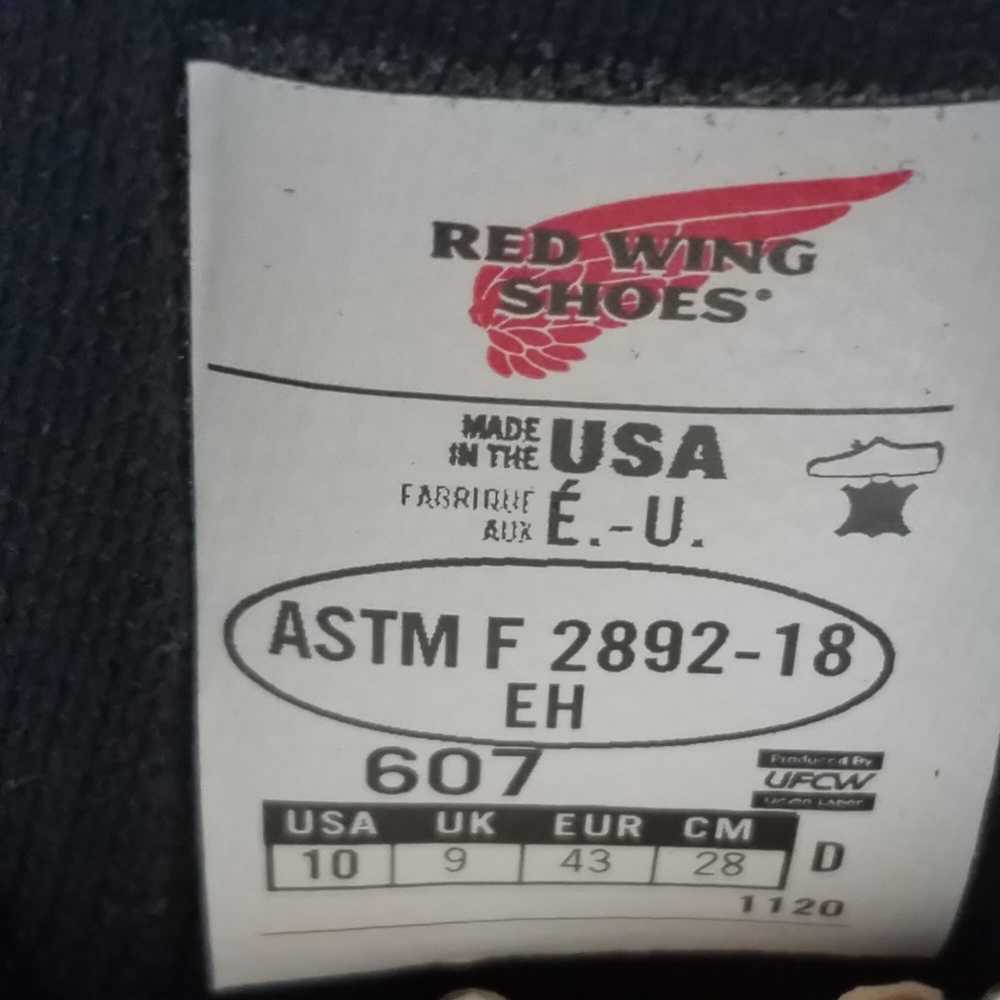 Red Wing Shoes Red Wing Work Boots 607 10 SuperSo… - image 5