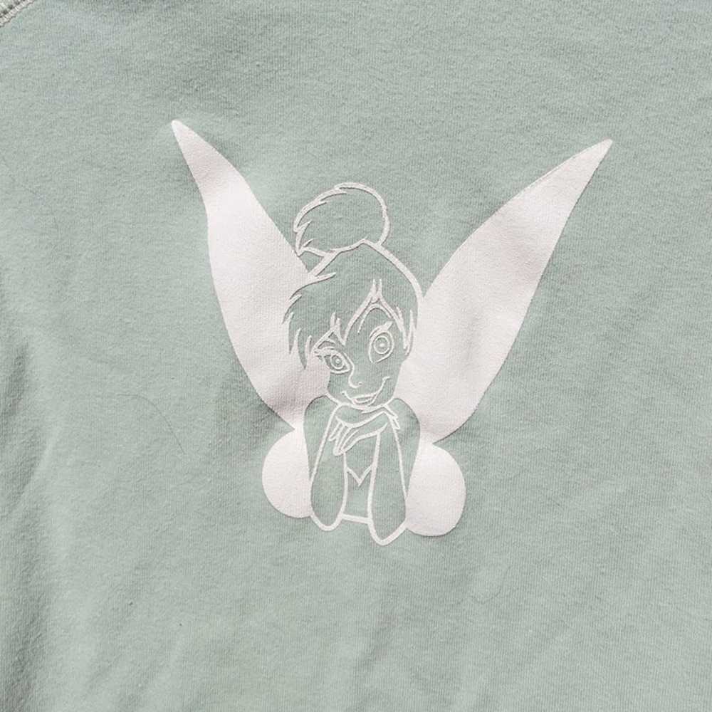 y2k coquette kid core green graphic tinker bell t… - image 3