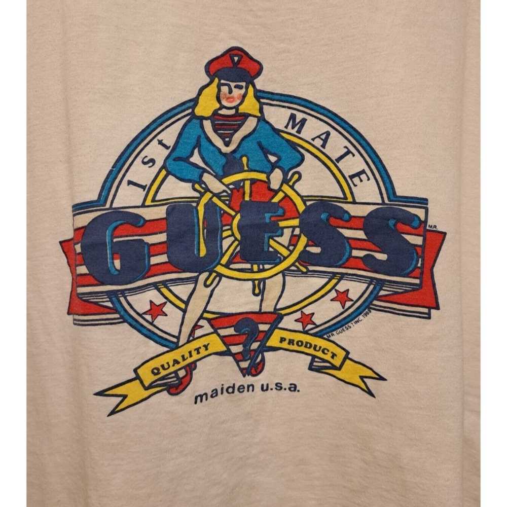 Guess George Marciano Vintage 1988 USA 1st Mate G… - image 3