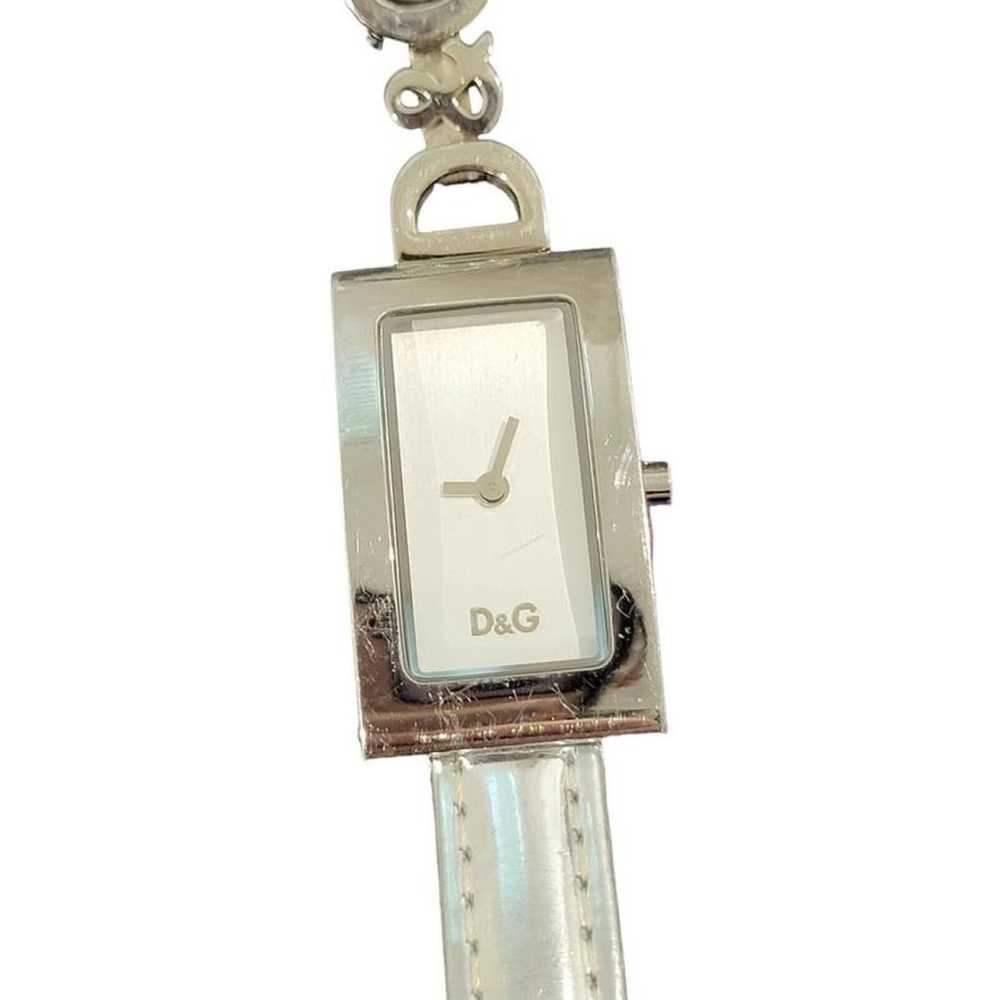 D&G Silver watch - image 4