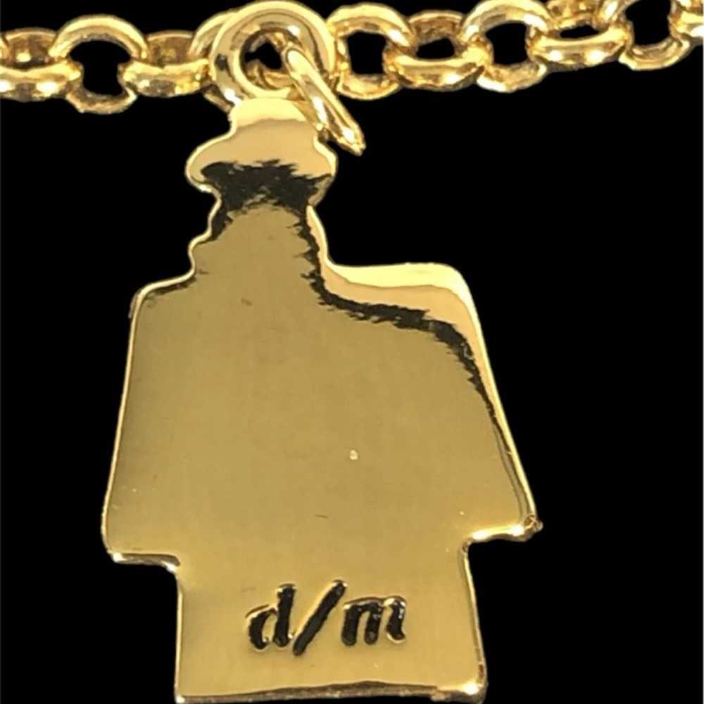 THE DANBURY MINT PEANUTS CHARMS BRACELET GOLD WIT… - image 12