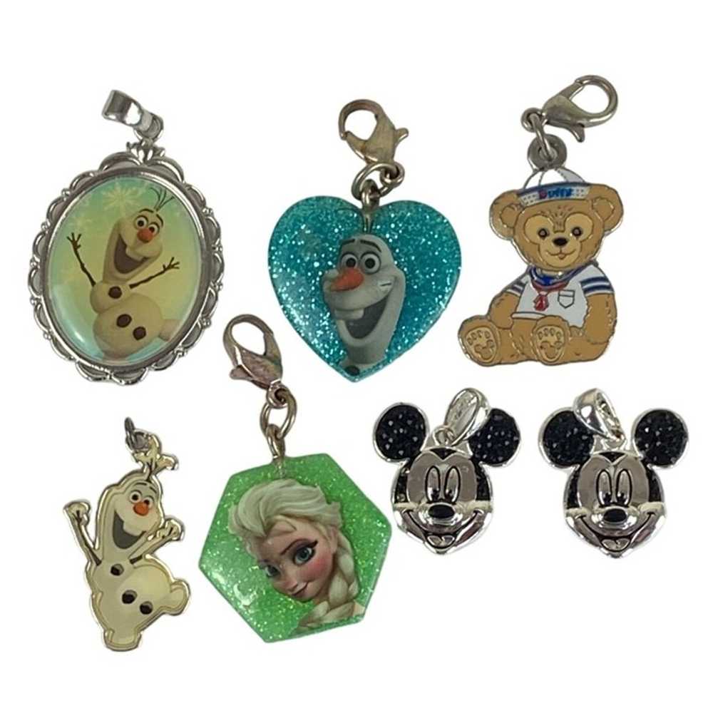 Disney Charms Olaf Elsa Mickey Mouse Duffy the Be… - image 1