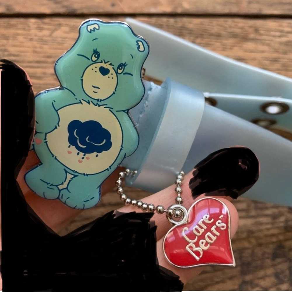 Vintage Y2K blue Care Bear belt - image 2