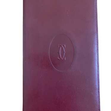 Cartier Vintage long bifold wallet