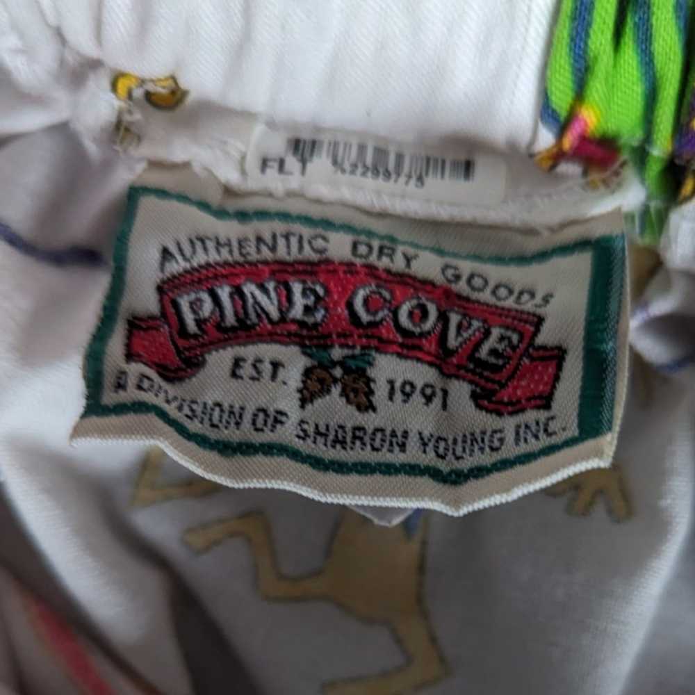 Vintage 80s Pine Cove Kitschy Western Southwester… - image 11