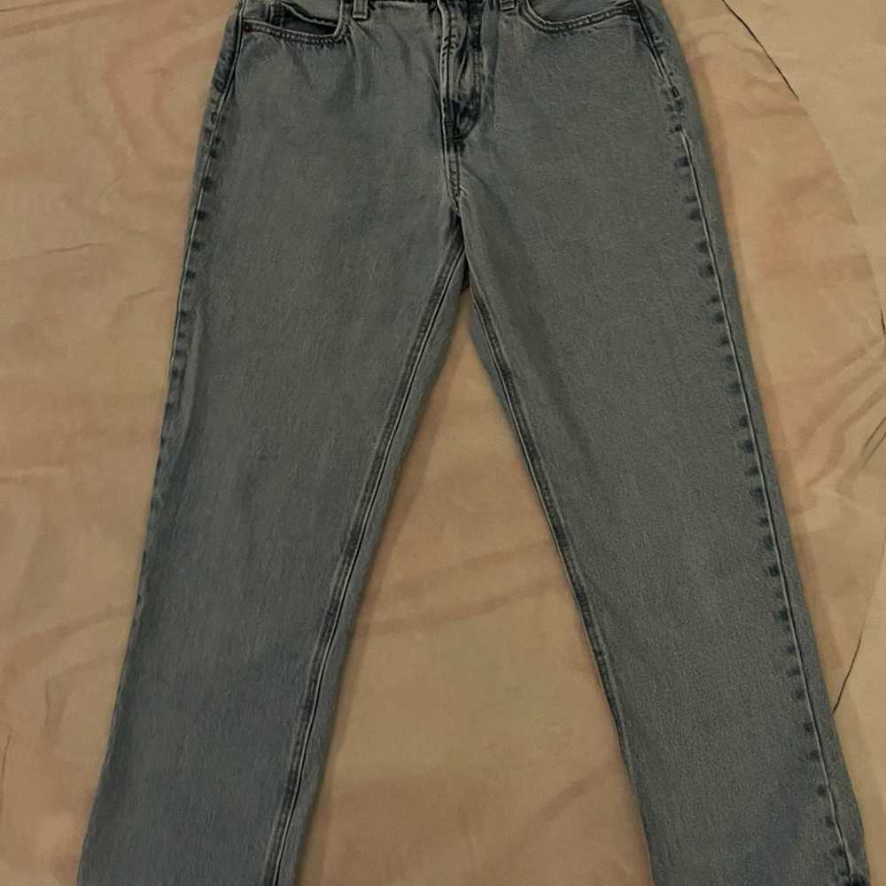 vintage denim boyfriend jeans - image 2