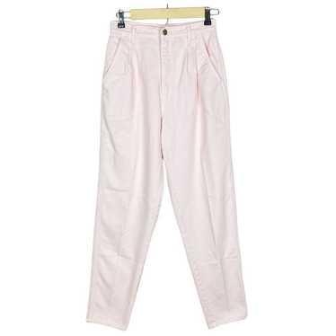 Vintage Bill Blass High Rise Mom Denim Pink Jeans… - image 1