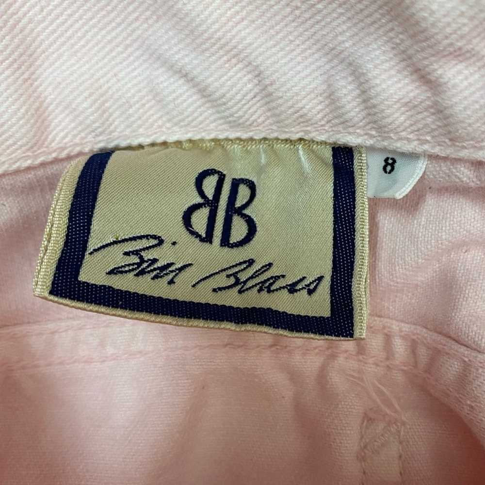 Vintage Bill Blass High Rise Mom Denim Pink Jeans… - image 3