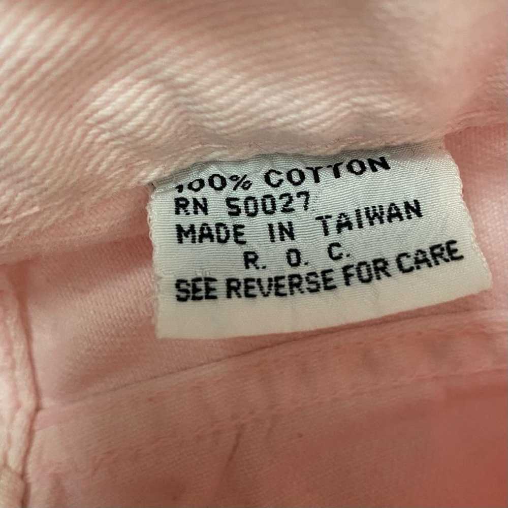 Vintage Bill Blass High Rise Mom Denim Pink Jeans… - image 4