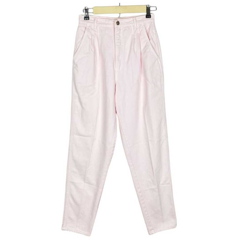 Vintage Bill Blass High Rise Mom Denim Pink Jeans… - image 5