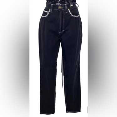 Vintage Versace Jeans Couture Black Women’s Denim 