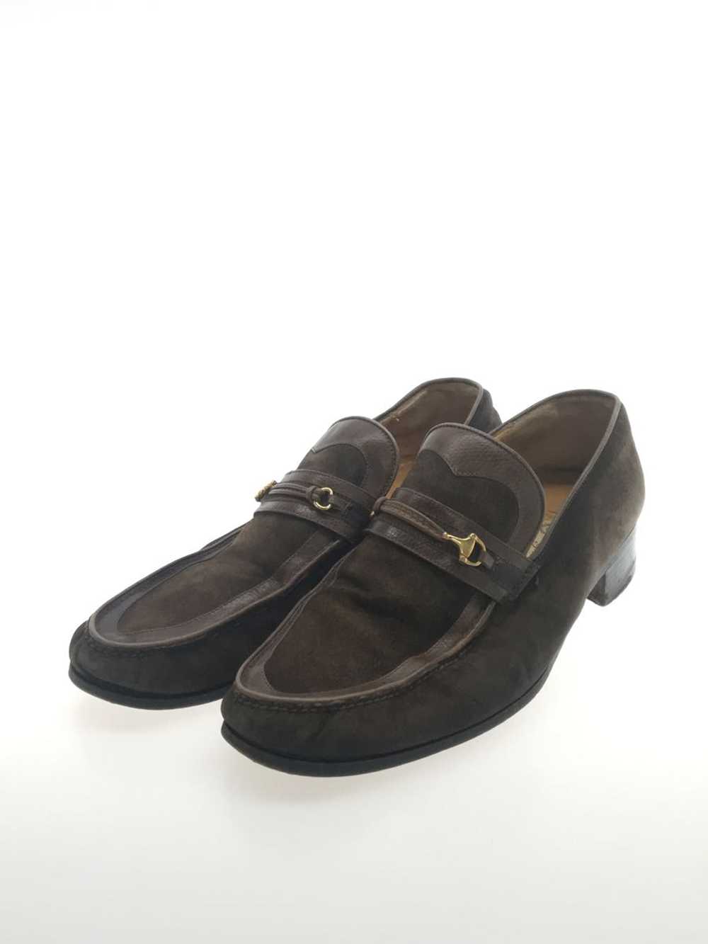 Gucci Bit Loafers/41/Brw/Suede/110 097 0028/60S-7… - image 2