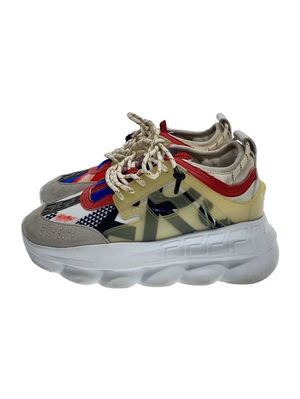 Versace High-Cut Sneakers/41/Multicolor/Chain Rea… - image 1