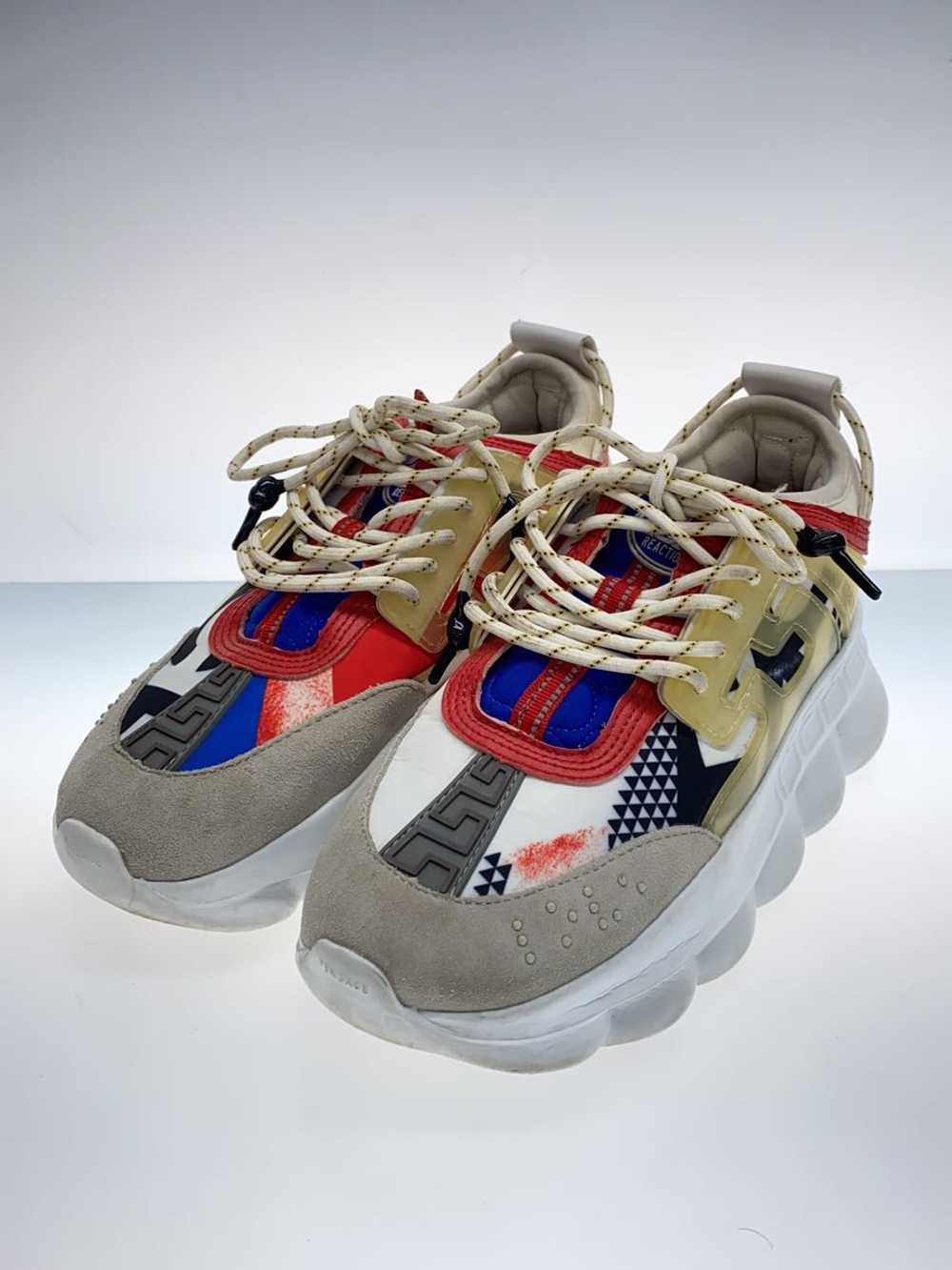Versace High-Cut Sneakers/41/Multicolor/Chain Rea… - image 2