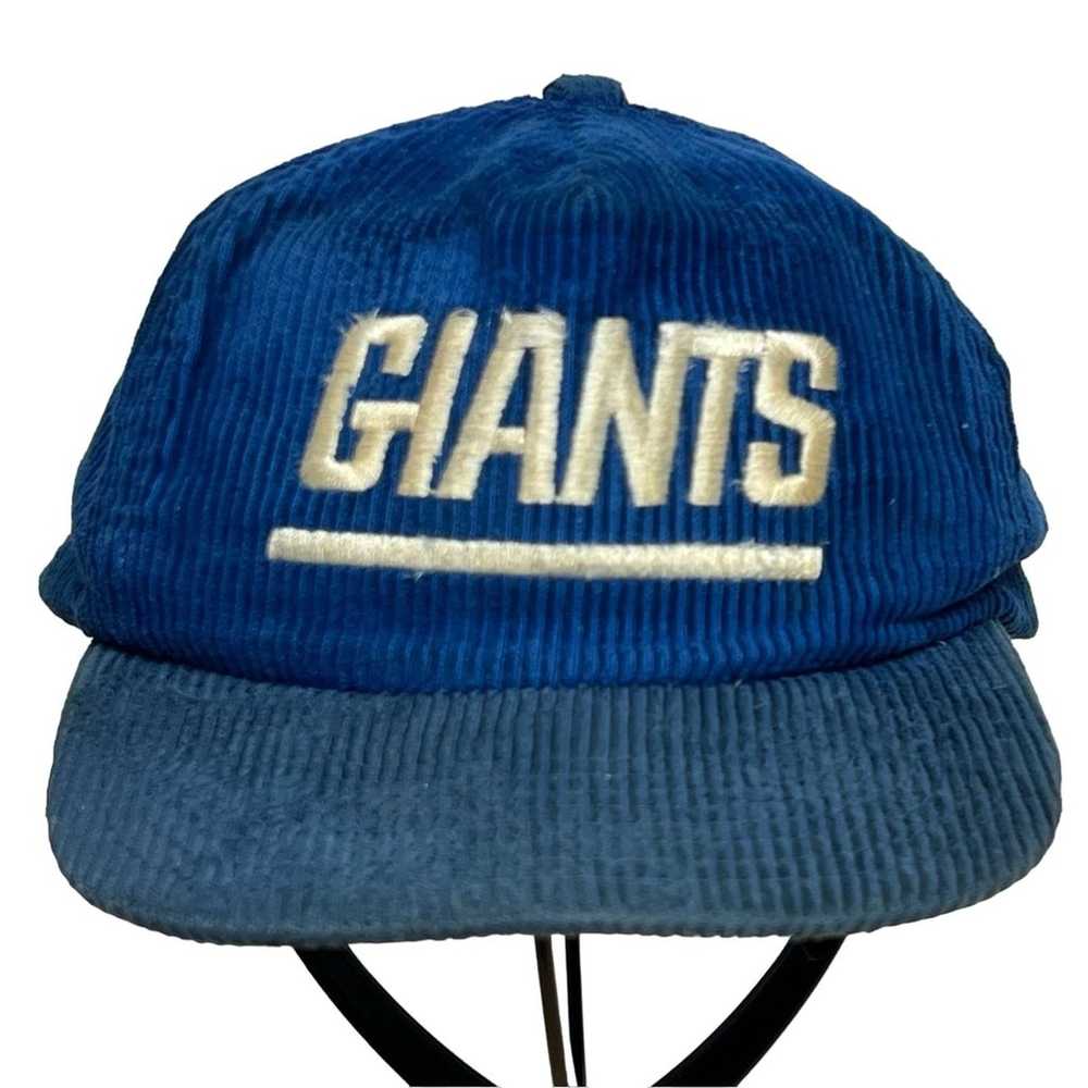Vintage New York Giants Corduroy Hat Sports Speci… - image 1