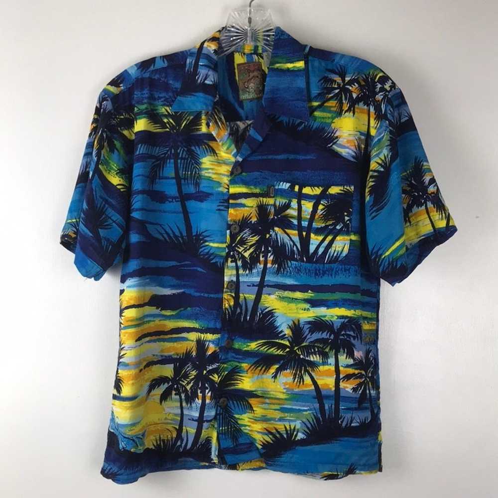 Vintage Pineapple Connection Hawaiian Shirt 80s S… - image 1
